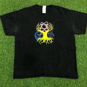 Men’s Black/Colorful Tree Graphic Quote Tee